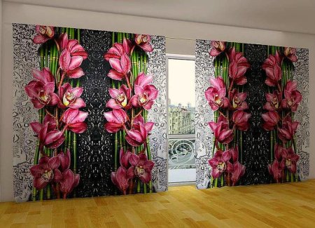 Шторы три д