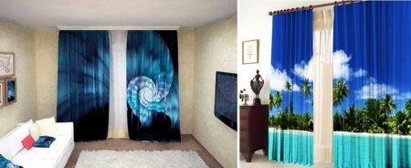 Шторы три д с рисунками уходящими вдаль