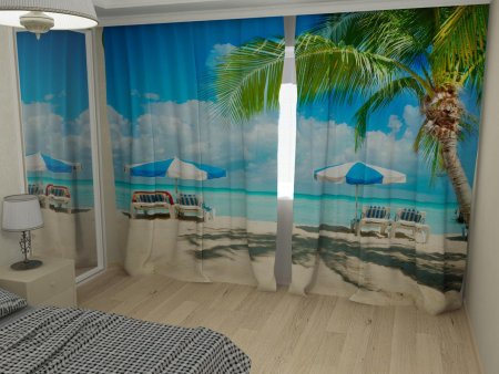 Фотошторы побережье