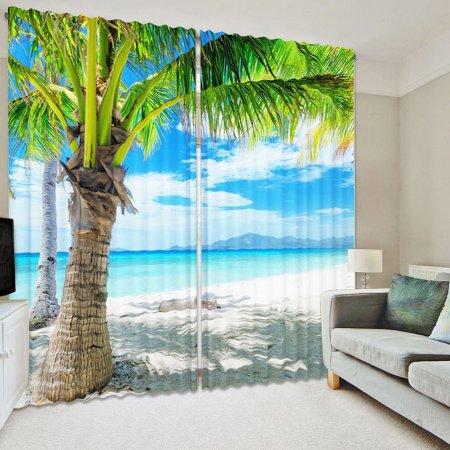 Шторы с пальмами