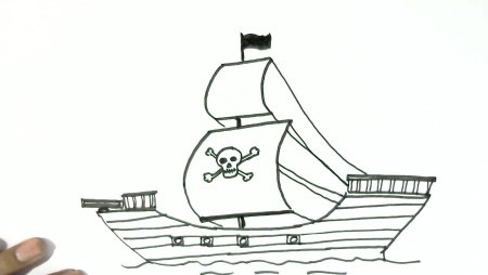 Парусник эскиз
