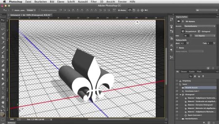 Photoshop 3d моделирование