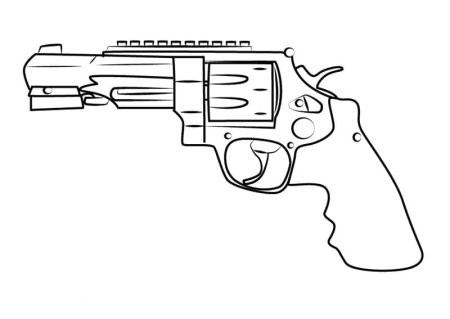 Пистолет револьвер р8 чертеж