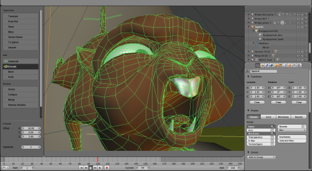 3d-моделирование Blender+3d Max