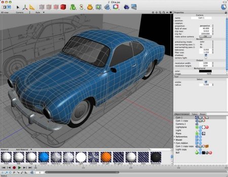 Программа для 3д моделирования авто