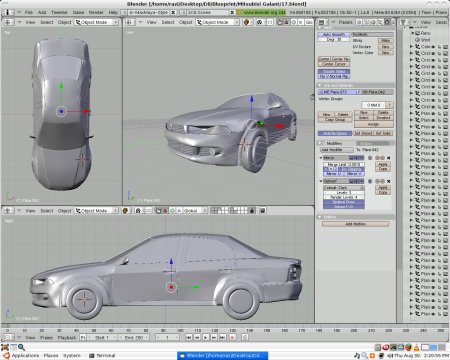 Программа для 3д моделирования авто