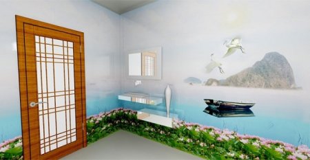 Стеновая панель ПВХ novita панорамы 3d Тайланд