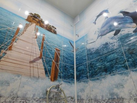 Панели ПВХ Панда море