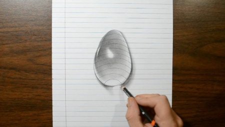 Реалистичные капли воды карандашом