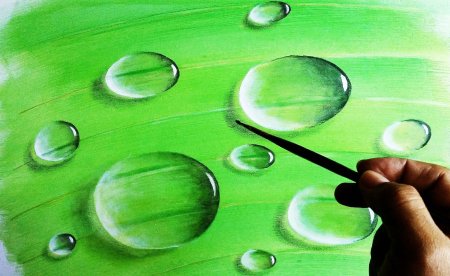 Рисование капли