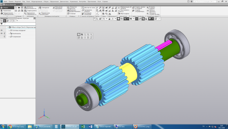 Компас 3д Интерфейс программы v20