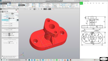 Компас 3д ребро жёсткости чертежи