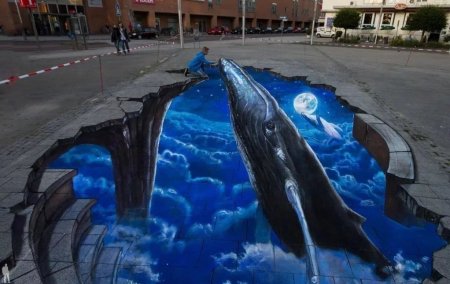 Уличные 3d-рисунки Николая Арндта