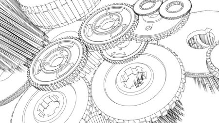 Шестеренки скетч