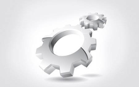 Шестеренка трехмерная