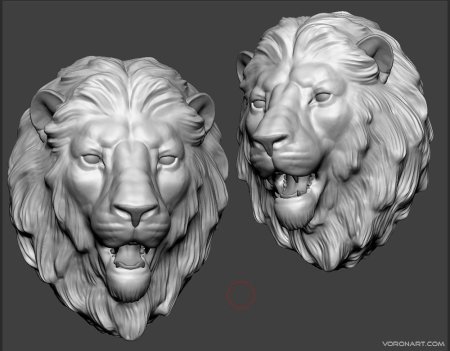 Скульптура Льва збраш