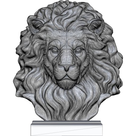 Энимал хед Лев