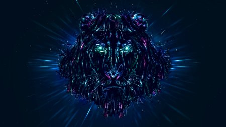 Неоновый Лев