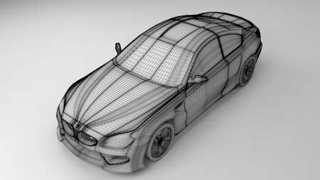 3ds Max 5 машинка