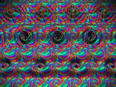 Стереограмма для глаз сложная