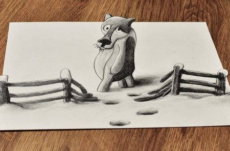 Объемные рисунки