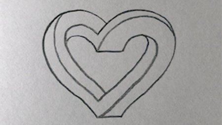 Нарисовать сердечко