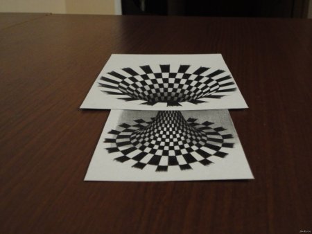 Киригами иллюзия