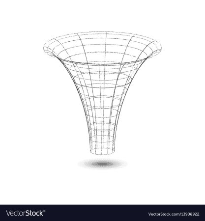 Воронка абстракция 3 д