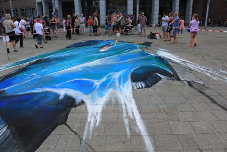 Живопись на асфальте