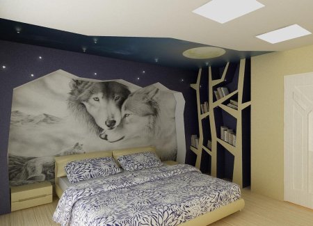 3д обои для спальной комнаты