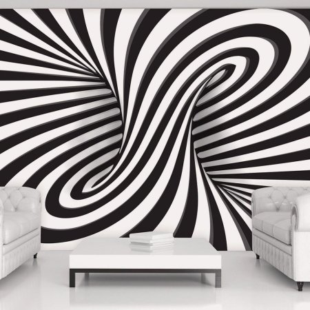 Абстрактный узор на стене