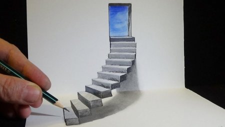 Ступеньки на бумаге