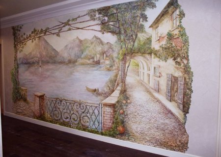 Альсекко роспись стен