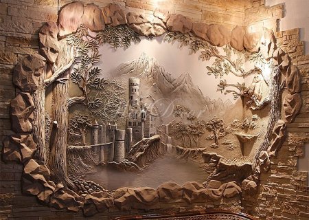 Студия Андрея Гусева - рельефное панно