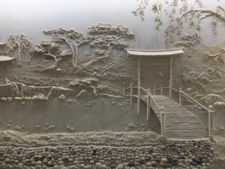 Барельеф в японском стиле