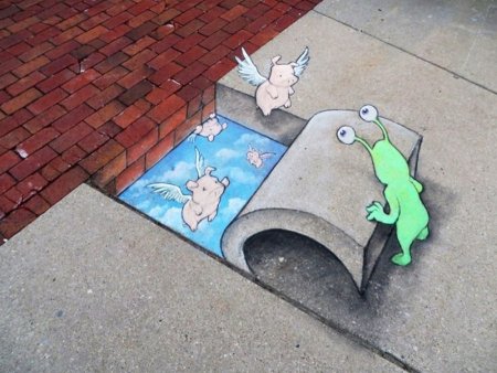 Дэвид Зинн художник стрит арт