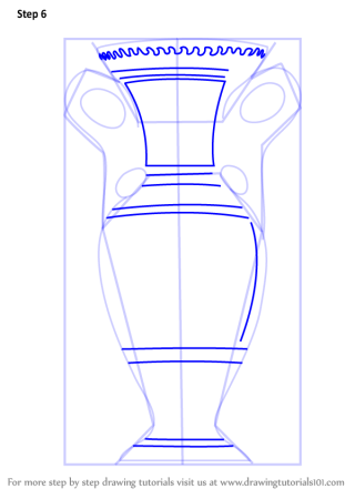 Объемная ваза рисунок