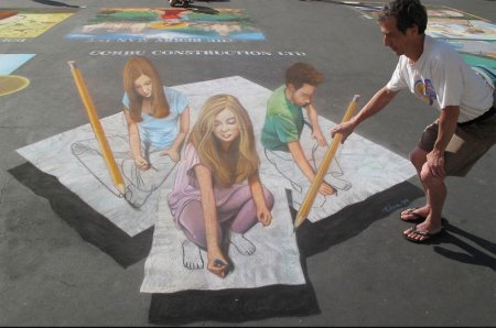 Уличное искусство объемные