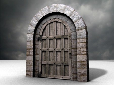 3d модель входная дверь BLENDERT