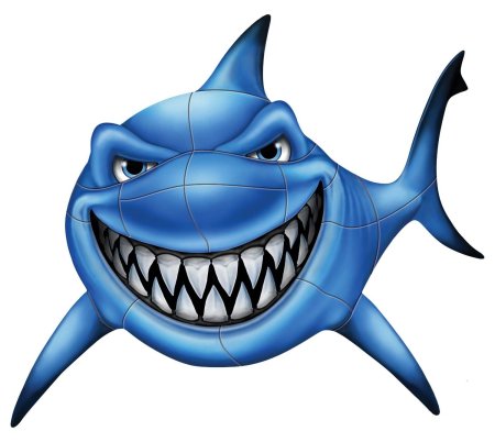 МЕГАЛОДОН сбоку