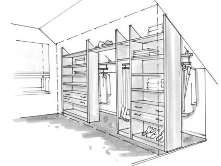 Гардероб эскиз