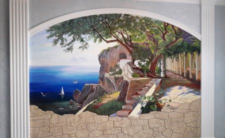 Роспись стен живопись