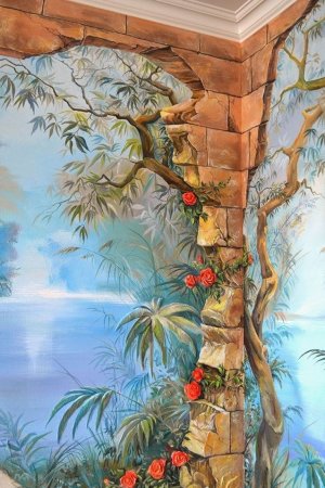 Сосптсь стен в интерьере