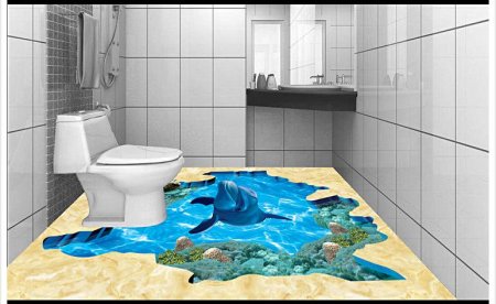 3d плитка в туалет