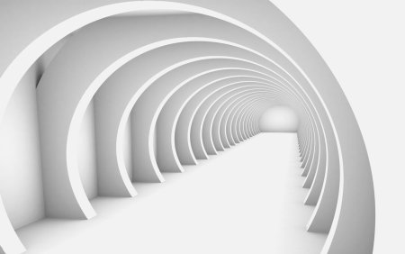 Туннель иллюзия рисунок