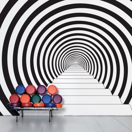 Иллюзия объема на плоскости