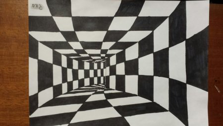 Фон туннель