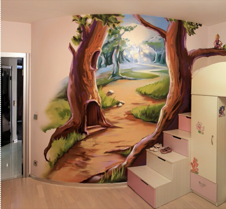 Роспись стен