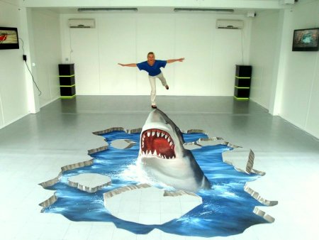 Наливной пол акула