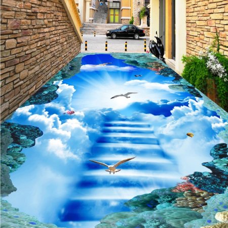 Самонивелирующийся наливной пол 3д